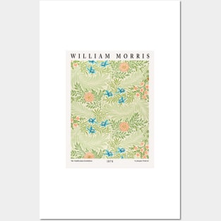 William Morris Exhibition Larkspur Pattern Textile Design Posters and Art